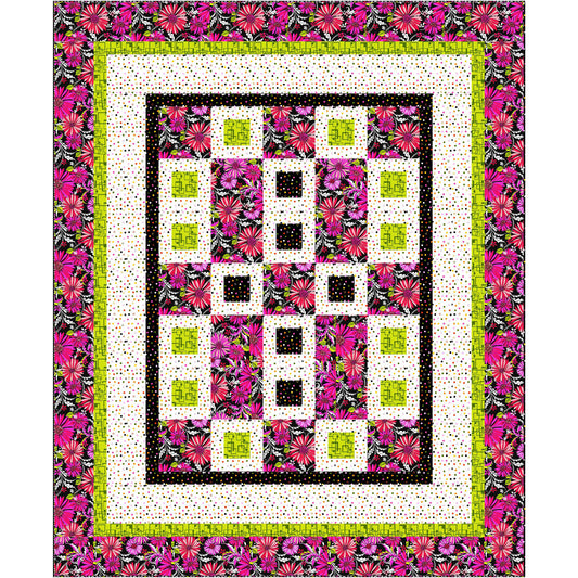 Hannah's Garden Quilt SM-149e - Downloadable Pattern