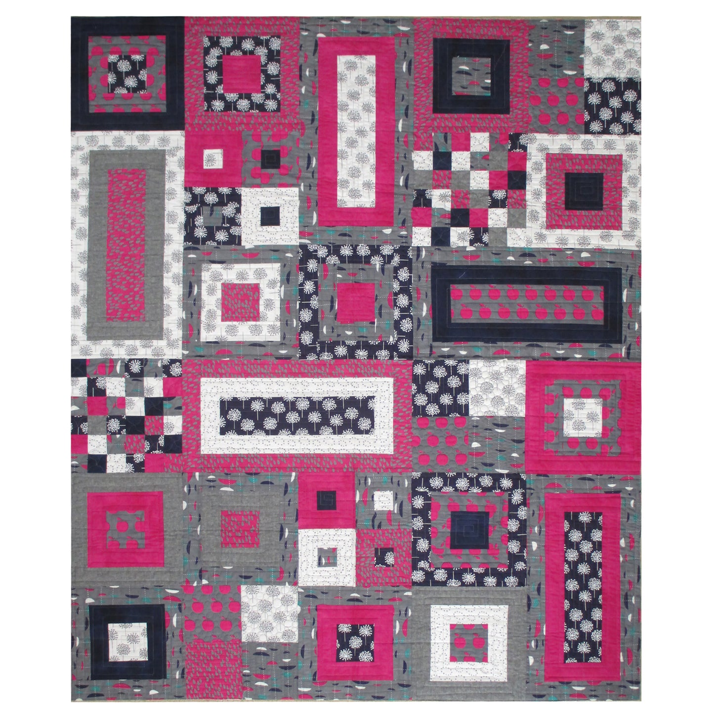 Moving Blocks Quilt SM-151e - Downloadable Pattern