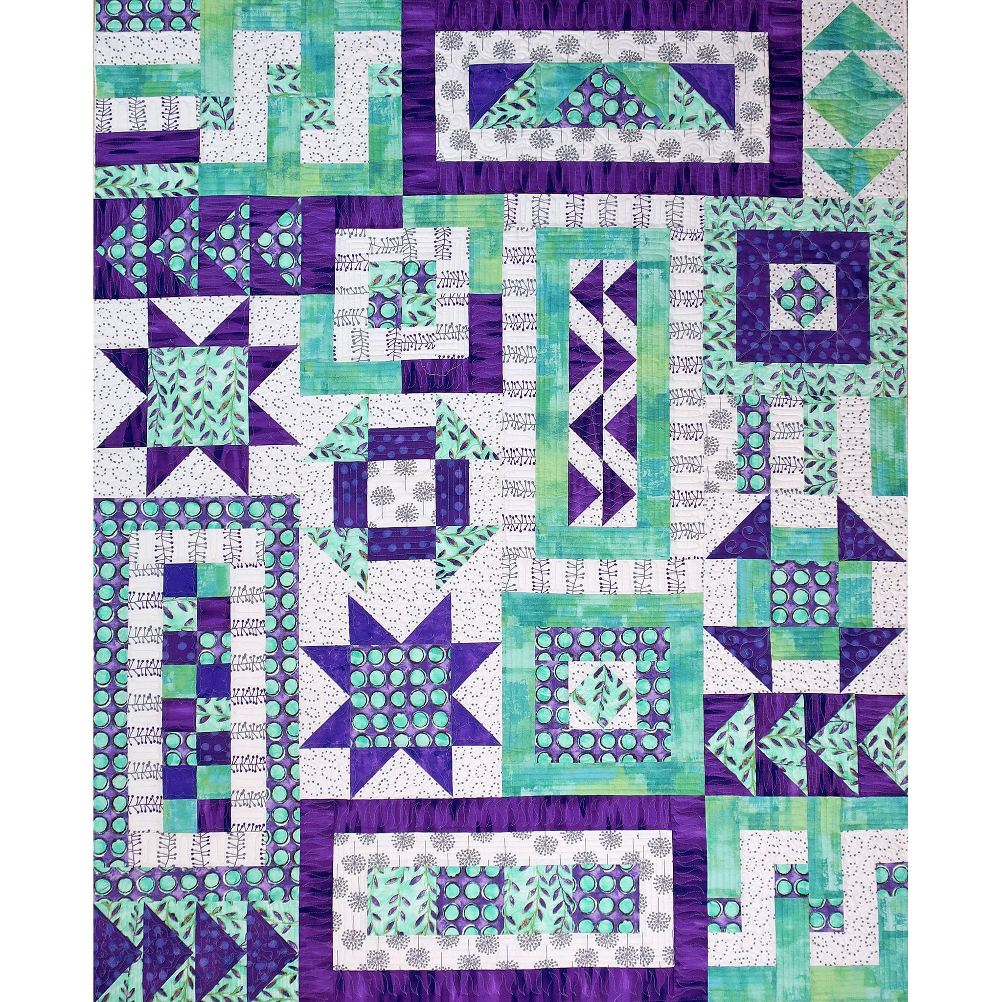 Pattern Sm Moving Blocks Again Quilt SM-155e - Downloadable Pattern – QuiltWoman.com