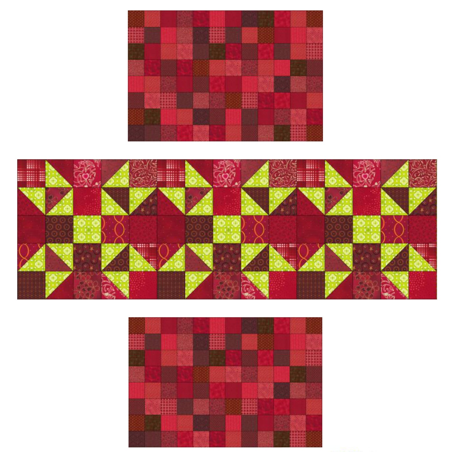 Welcome Placemats and Table Topper Pattern SP-112 - Paper Pattern
