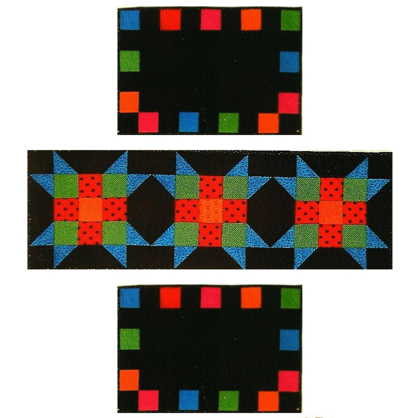 Confetti Placemats and Table Topper Pattern SP-113 - Paper Pattern