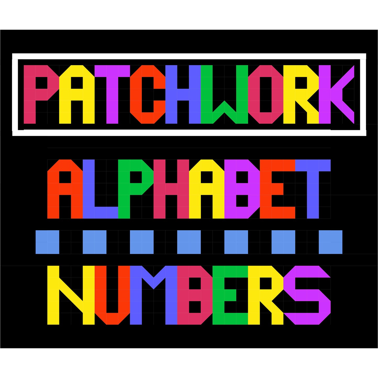 Quilted Messages (Make your own) Wall Hanging Pattern SP-201 - Paper Pattern