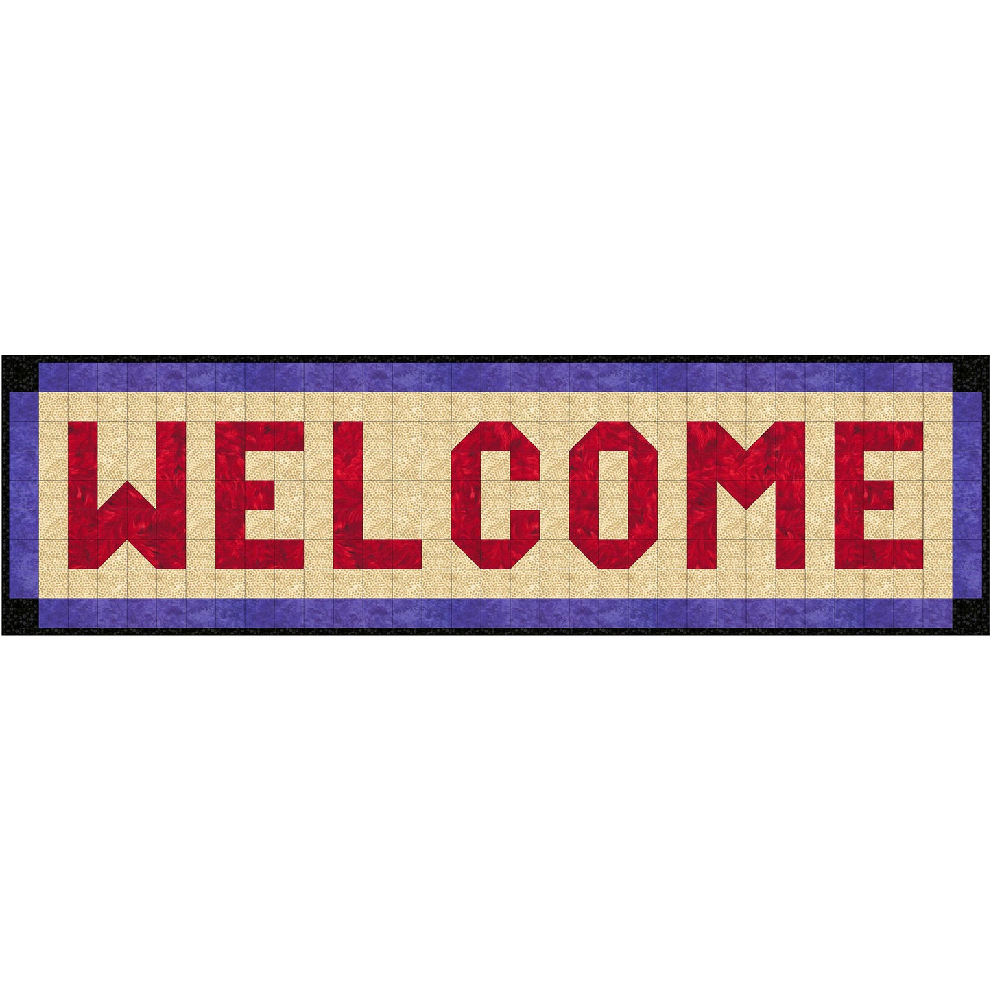 Quilted Messages (Make your own) Wall Hanging Pattern SP-201 - Paper Pattern