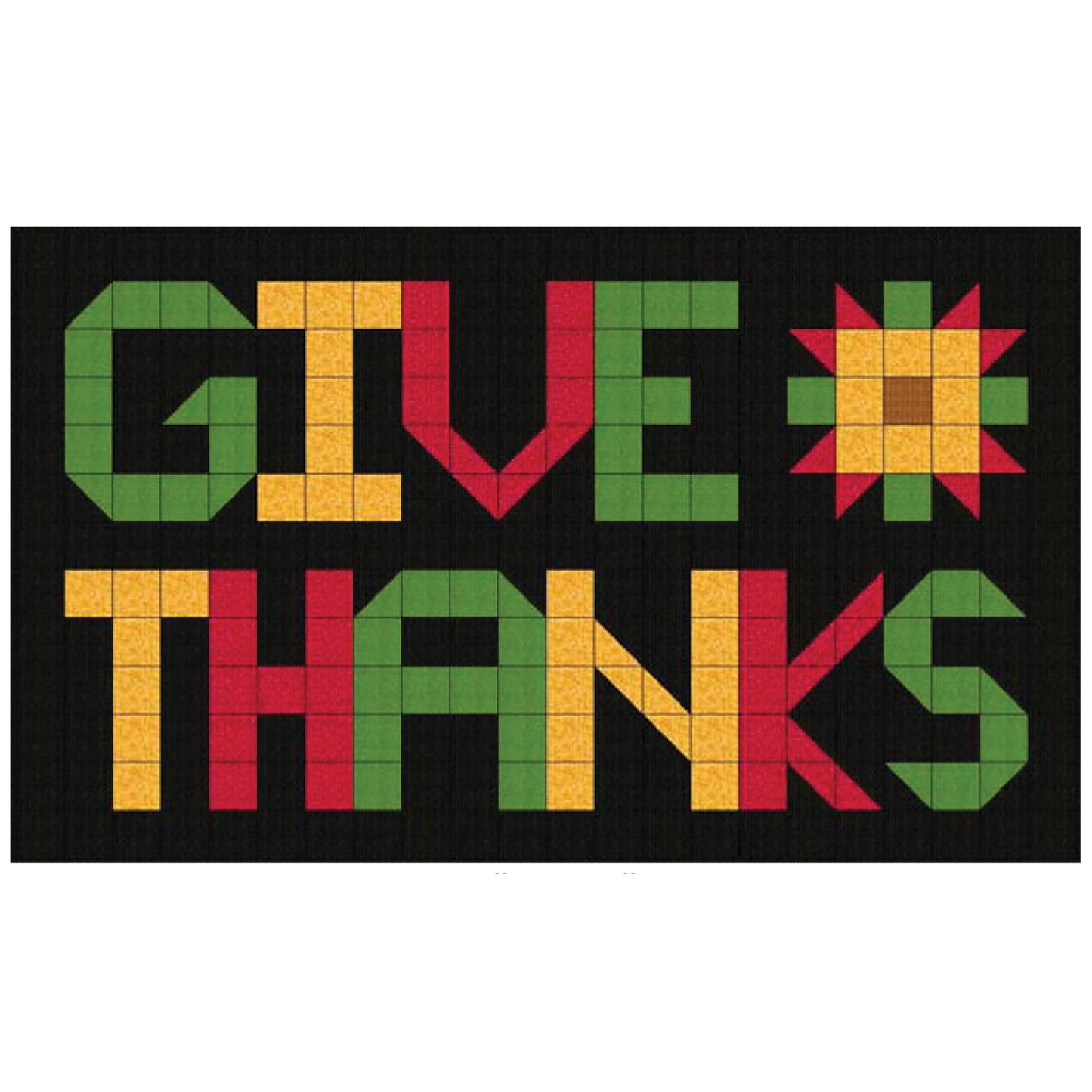 Give Thanks, Blessings Wall Hanging SP-202e - Downloadable Pattern