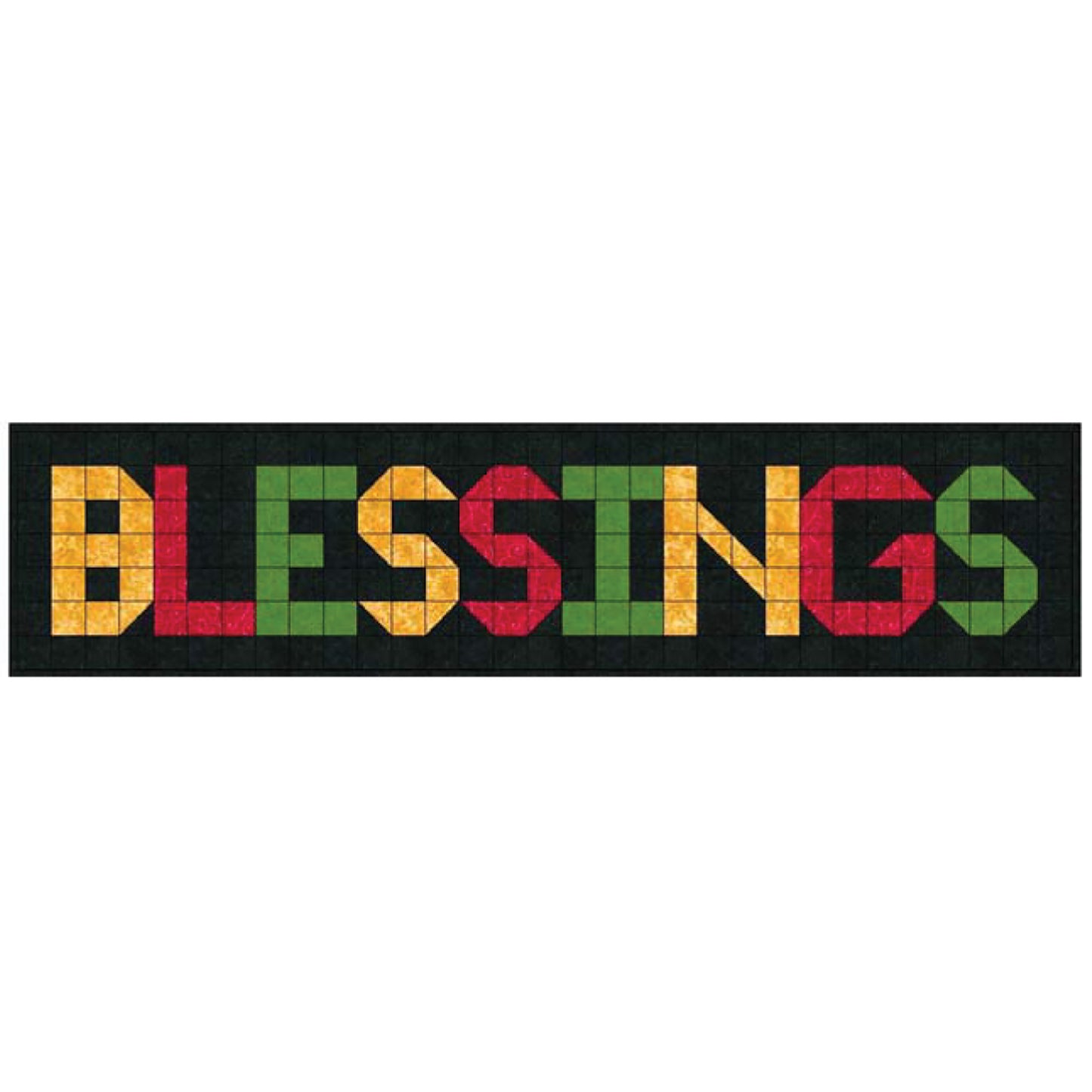 Give Thanks, Blessings Wall Hanging SP-202e - Downloadable Pattern