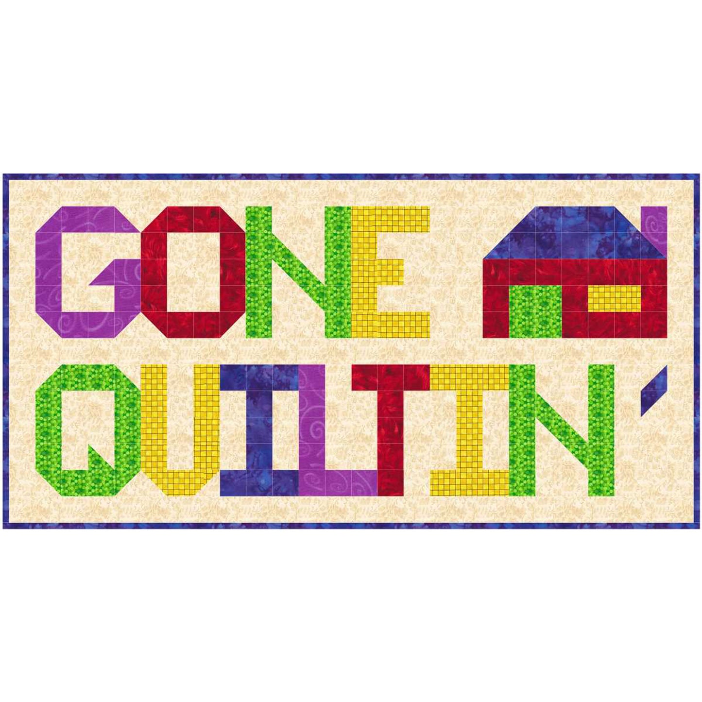 Gone Havin' Fun Quilt SP-208e - Downloadable Pattern