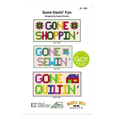Gone Havin' Fun Quilt SP-208e - Downloadable Pattern