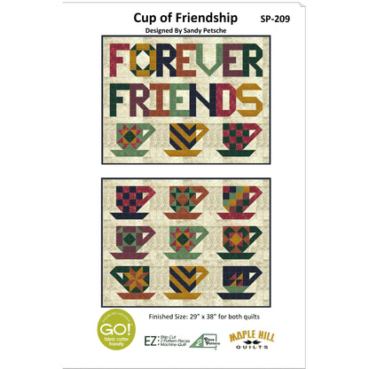 Cup of Friendship Quilt Pattern SP-209 - Paper Pattern