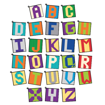 Monogram Potholders Pattern SP-220 - Paper Pattern