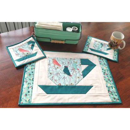 Cups & Saucers Table Set SP-222e - Downloadable Pattern