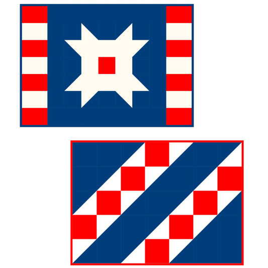 Patriotic Placemats Pattern SP-224 - Paper Pattern
