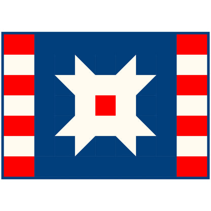 Patriotic Placemats Pattern SP-224 - Paper Pattern
