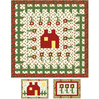 Picnic Time Quilt and Placemats Pattern SP-225 - Paper Pattern
