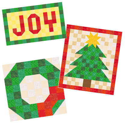 Three Christmas Wall Hangings Pattern SP-226 - Paper Pattern