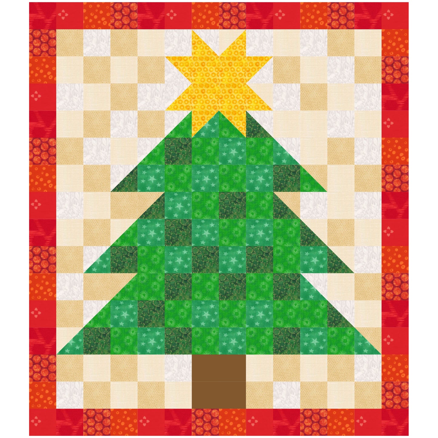 Three Christmas Wall Hangings Pattern SP-226 - Paper Pattern