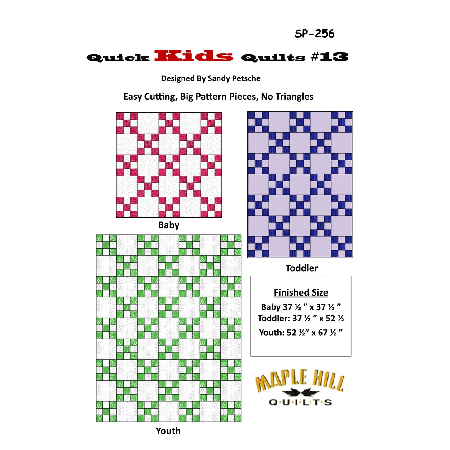 Quick Kids Quilts #13 SP-256e - Downloadable Pattern