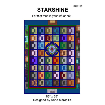 Starshine Quilt Pattern SQD-101 - Paper Pattern