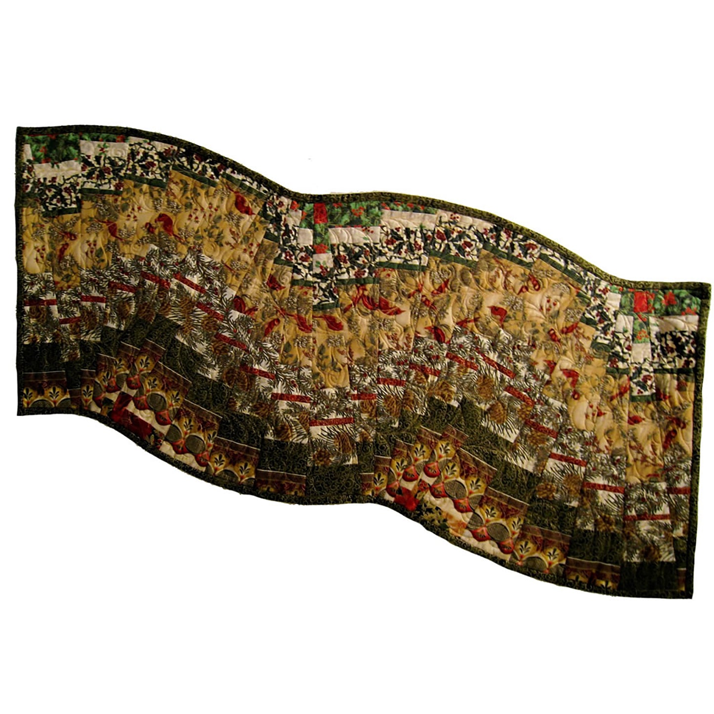 Swirling Table Runner Pattern SQD-102w - Wholesale Product