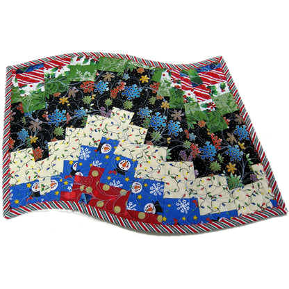 Swirling Table Runner Pattern SQD-102w - Wholesale Product