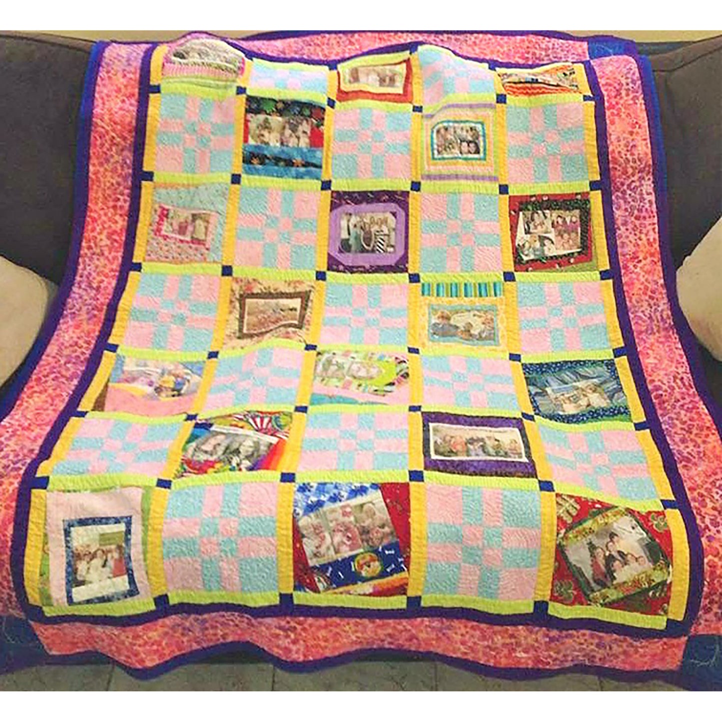 Picture Memories Quilt Pattern SQD-110 - Paper Pattern