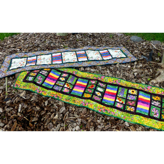 Garden Path Table Runner SS-101e - Downloadable Pattern