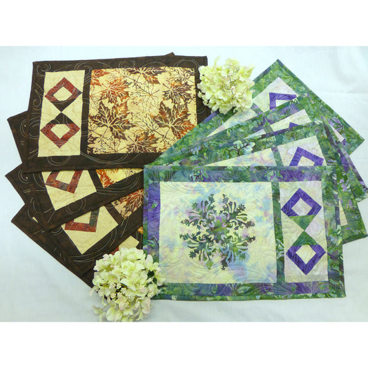 Simply On The Edge Placemats Pattern SS-105 - Paper Pattern