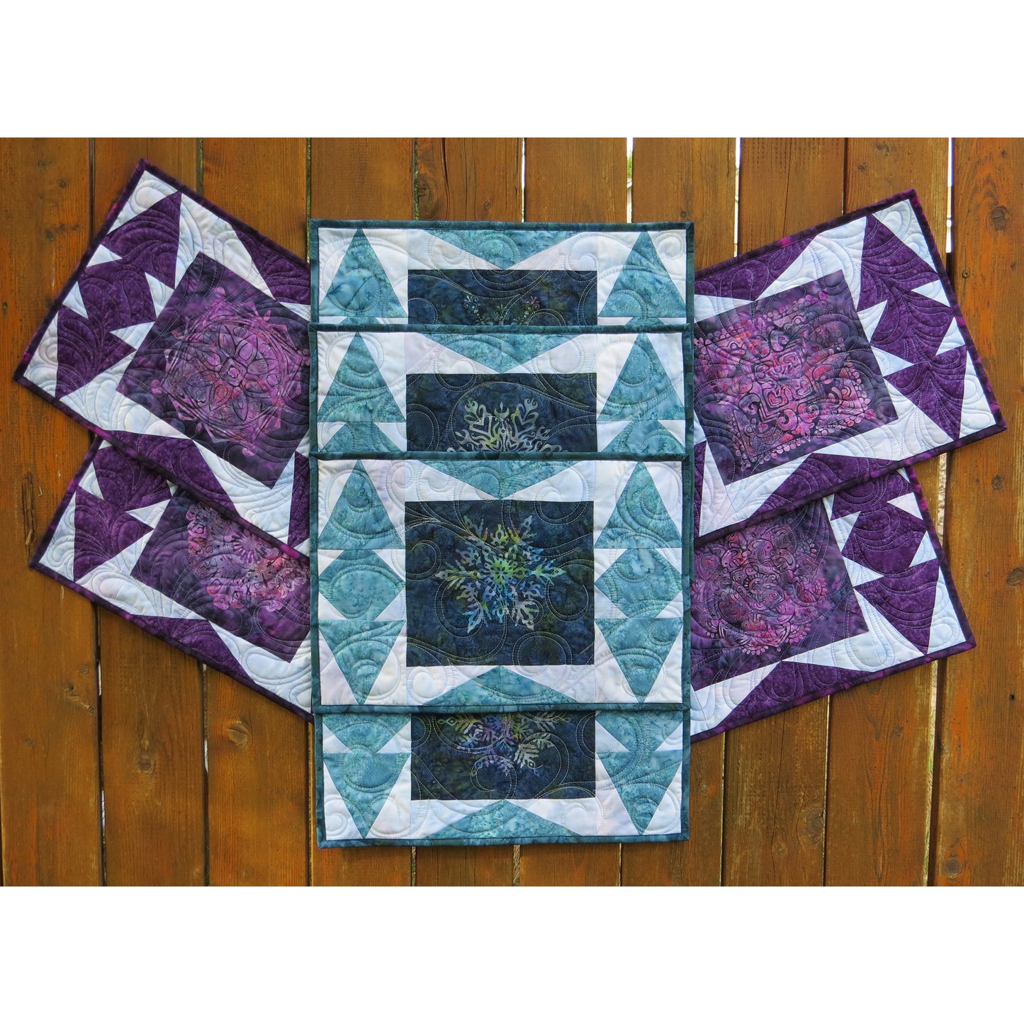 Simply Sweet Peaks Placemats Pattern SS-108w - Wholesale Product