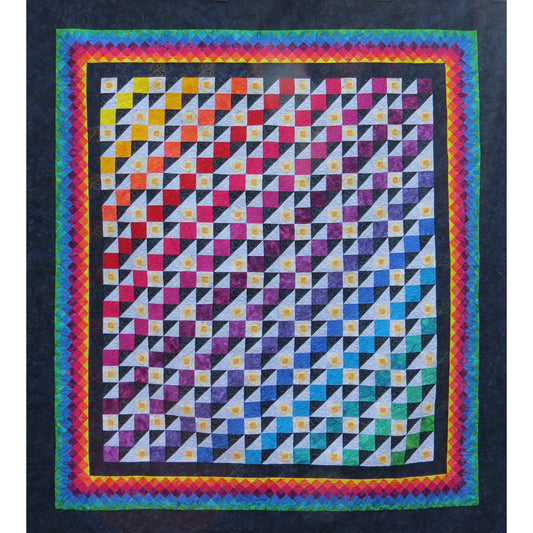 Image of the Simply Find Your Sunshine Quilt.