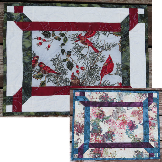 Image of two Simply for the Season Placemats.