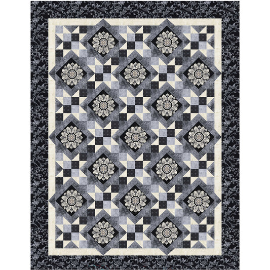 Royal Gems Quilt TL-04e - Downloadable Pattern