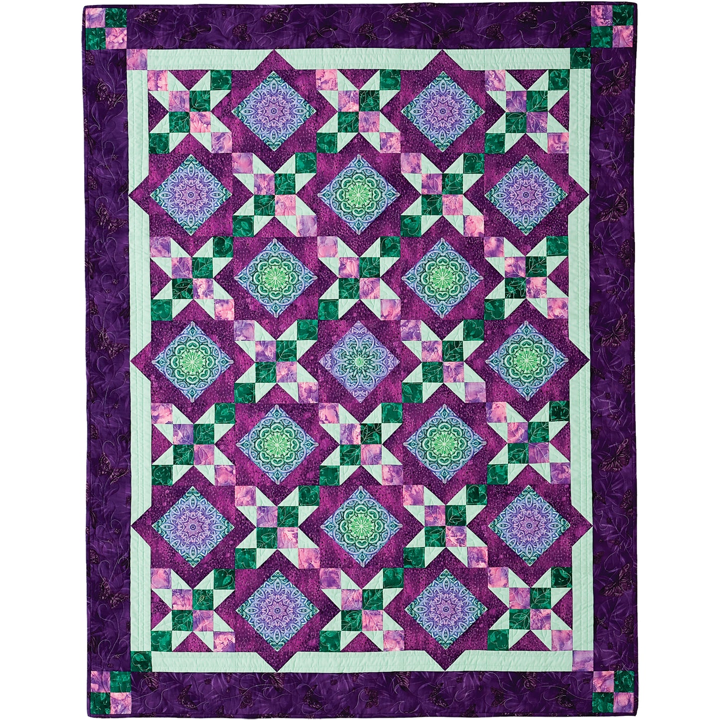 Royal Gems Quilt Pattern TL-04 - Paper Pattern