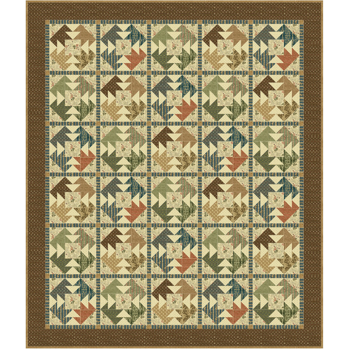 Iced Tea Quilt Pattern French Tea Quilt TL-102e - Downloadable Pattern – QuiltWoman.com