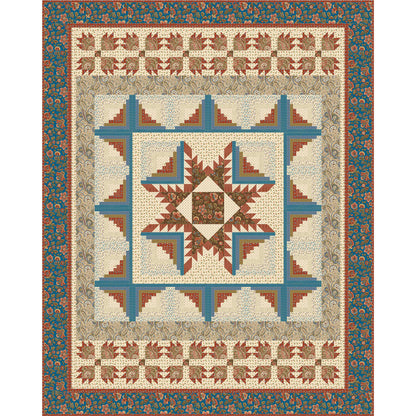 Prairie Star Quilt TL-108e - Downloadable Pattern