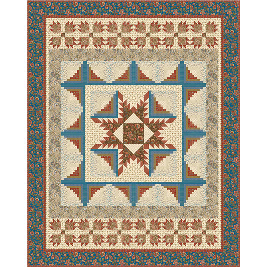 Prairie Star Quilt Pattern TL-108 - Paper Pattern