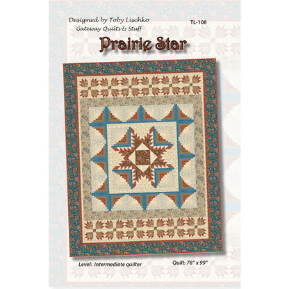 Prairie Star Quilt TL-108e - Downloadable Pattern