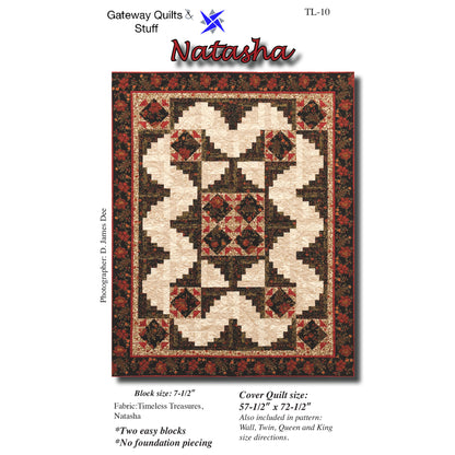 Natasha Quilt TL-10e - Downloadable Pattern