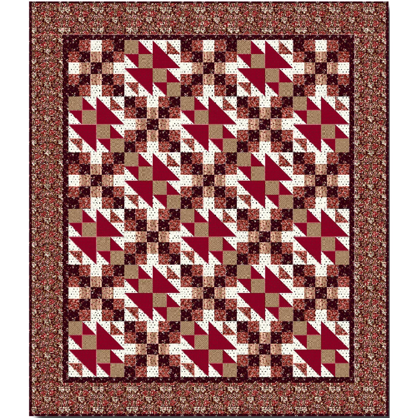 Marching Home Quilt Pattern TL-11 - Paper Pattern