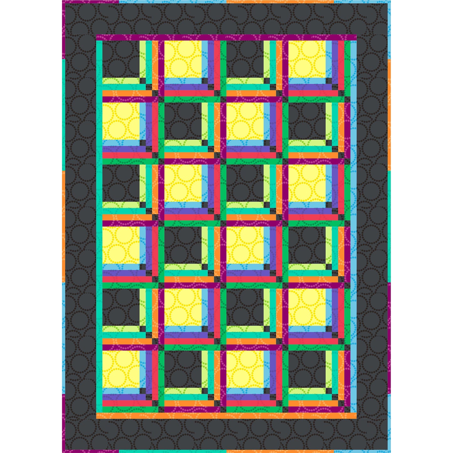 Tropical Punch Quilt Pattern TL-15 - Paper Pattern