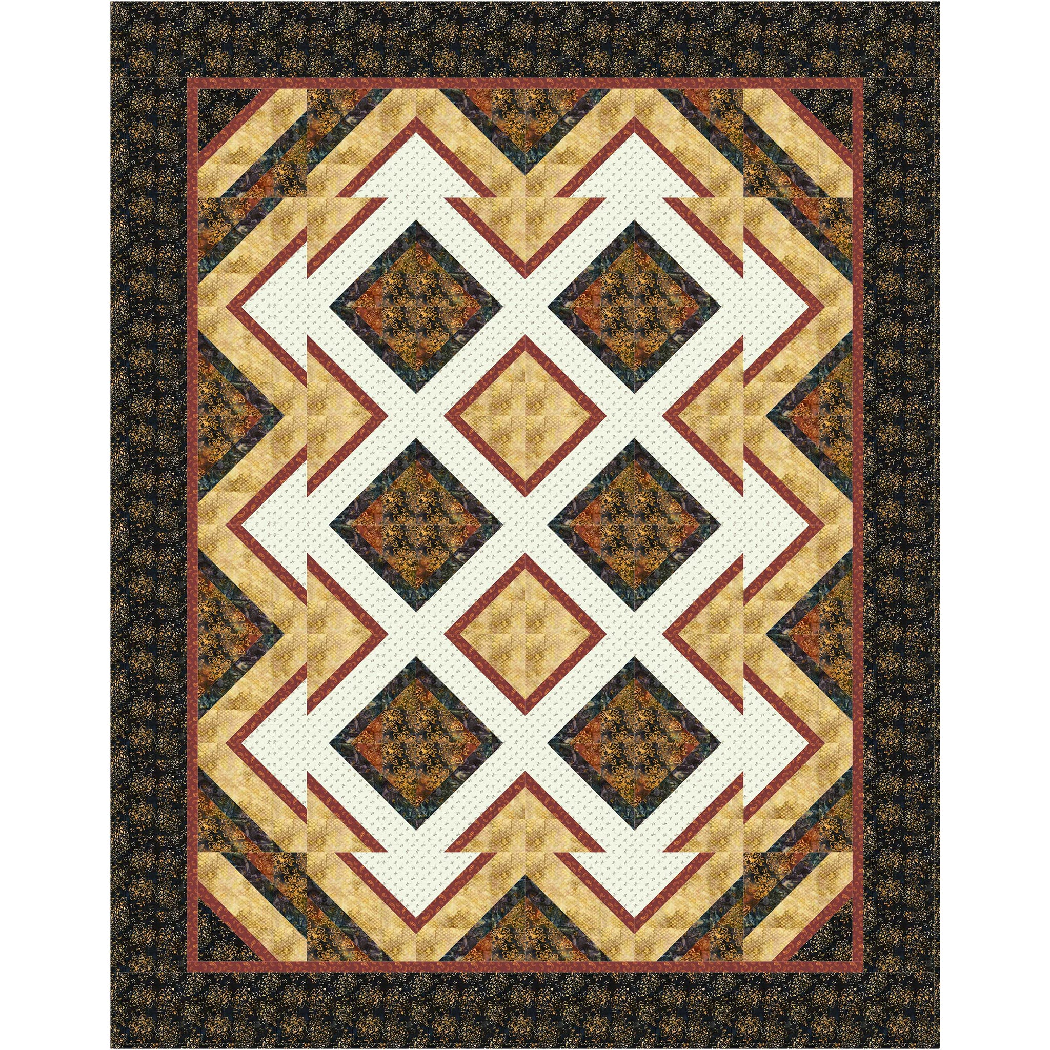 Shattered Quilt TL-17e - Downloadable Pattern – QuiltWoman.com