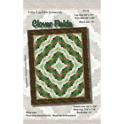 Clover Fields Quilt Pattern TL-19 - Paper Pattern