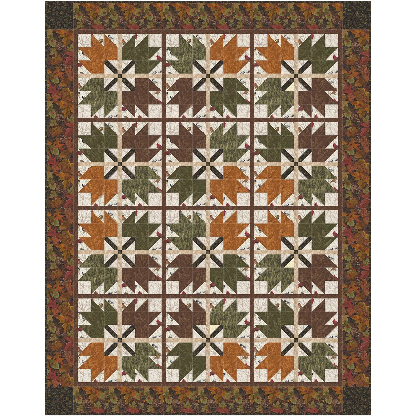 Autumn Splendor Quilt Pattern TL-20 - Paper Pattern