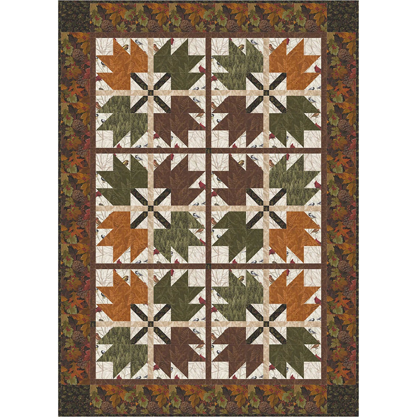 Autumn Splendor Quilt Pattern TL-20 - Paper Pattern
