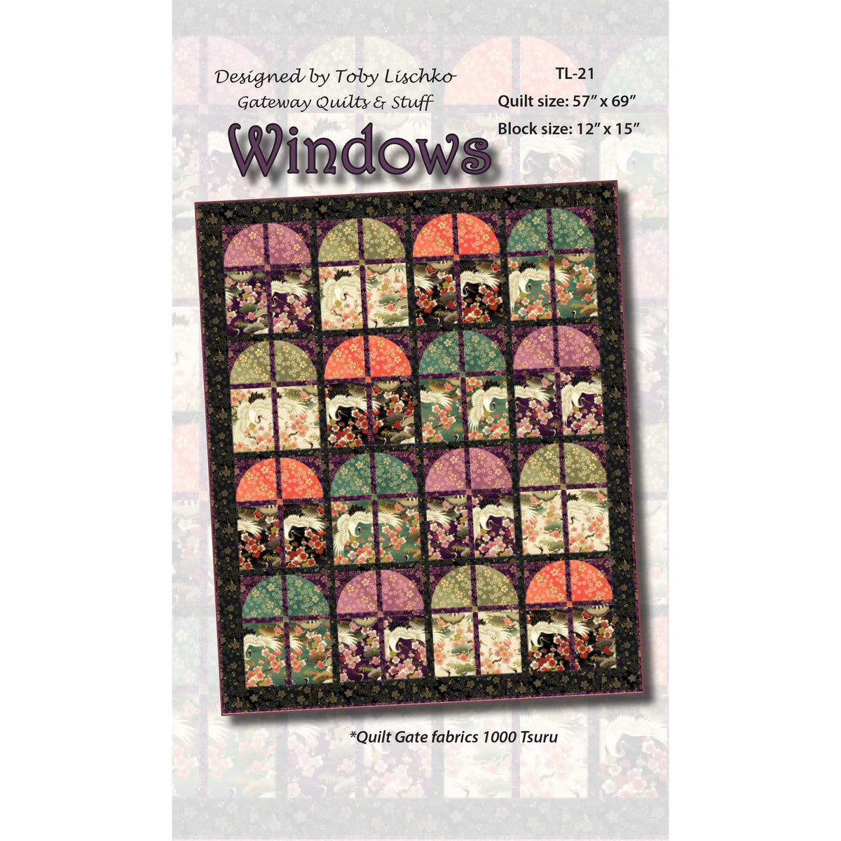 Window Lake Quilt Pattern Windows Quilt TL-21e - Downloadable Pattern – QuiltWoman.com