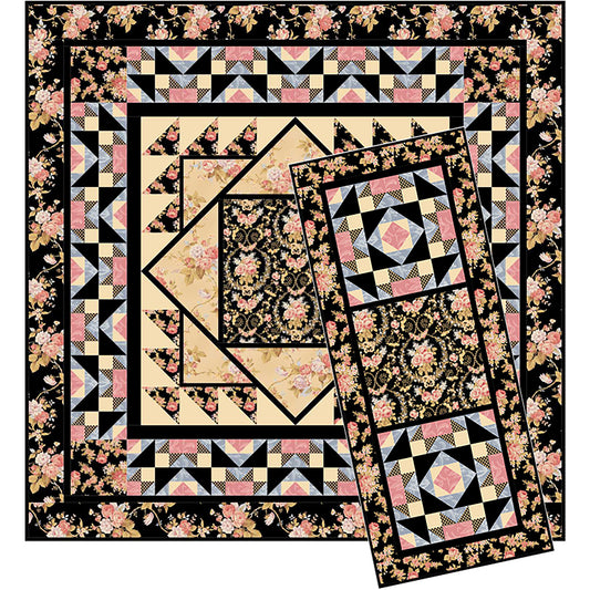 Crown of Roses Quilt Pattern TL-38 - Paper Pattern