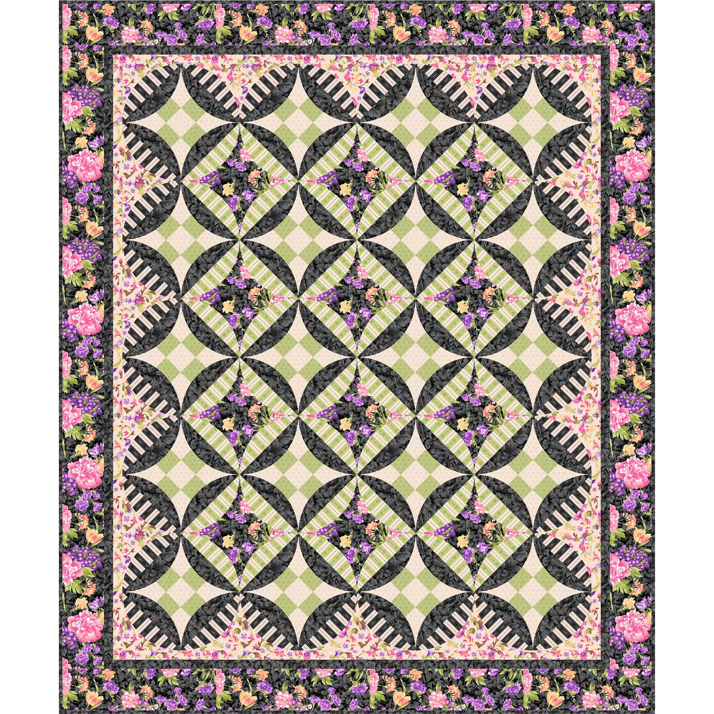 Veranda Quilt Pattern TL-46 - Paper Pattern