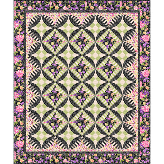 Veranda Quilt Pattern TL-46 - Paper Pattern