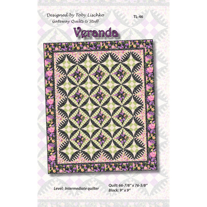 Veranda Quilt Pattern TL-46 - Paper Pattern