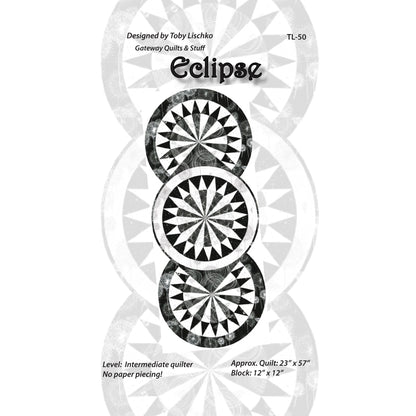 Eclipse Quilt Pattern TL-50 - Paper Pattern