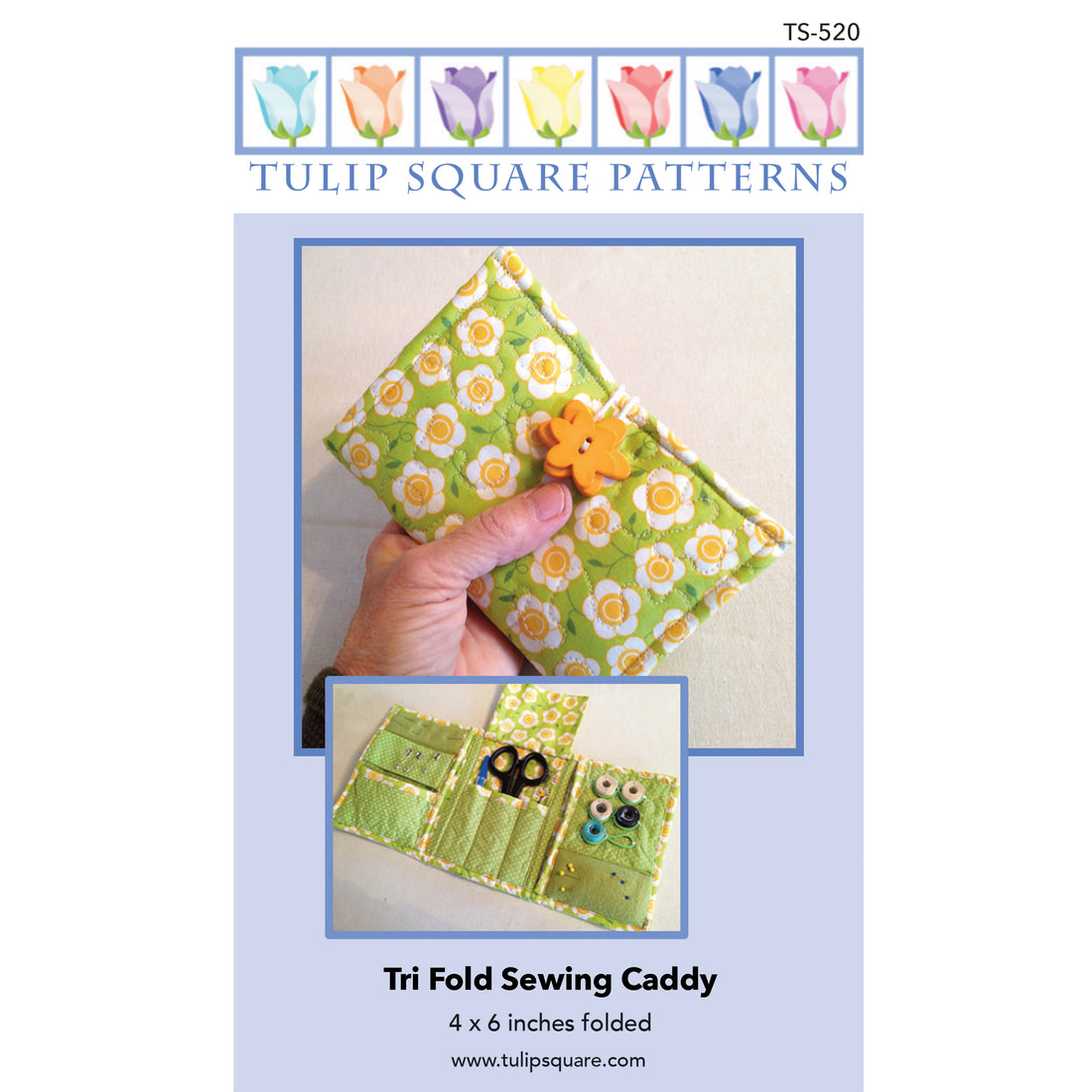 Tri Fold Sewing Caddy TS-520e - Downloadable Pattern – QuiltWoman.com