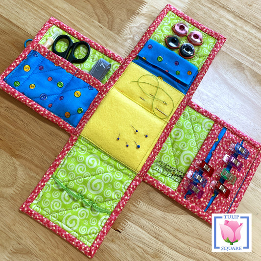 Flip Fold Sewing Caddy TS-603e - Downloadable Pattern